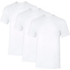 Hanes Men’s Sweat Block Undershirt, Underarm Sweat Blocking Tee, Vneck Or Crewneck, White T-Shirt, 3-Pack(White)