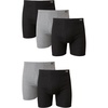 Hanes Men’s Underwear Boxer Briefs Pack, Moisture-wicking Underwear for Men, Breathable, Cool & Breathable Cotton(Assorted)