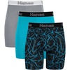 Turquoise/Concrete/Black 3-pack - Long Leg Briefs