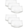 Hanes Men’s Underwear Briefs Ultimate Comfortsoft Moisture-Wicking Tagless Cooling Multipack(White)