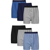 Hanes mens Underwear Boxers Pack, Cool and Breathable Cotton Underwear, Exposed and Comfortflex Waistbands, Multi-pack(Comfortflex Waistband – 6 Pack)