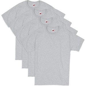 Hanes Men’s Ultimate Undershirt ComfortBlend Slim Fit Tees for Men, Moisture-Wicking(4 Pack – Grey)