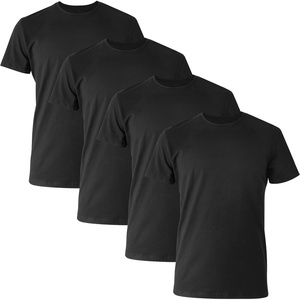 Hanes Men’s Ultimate Undershirt ComfortBlend Slim Fit Tees for Men, Moisture-Wicking(Black)