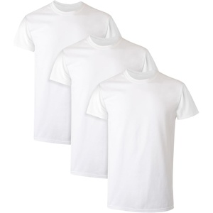 Hanes Men’s Undershirt Packs, Stay-Tucked Soft Cotton Undershirts, Best Undershirts for Men, White/Black/Asstd Multipacks(White – 3 Pack)