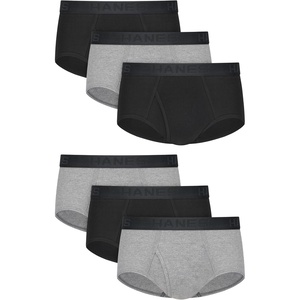 Hanes Men’s Underwear Briefs Ultimate Comfortsoft Moisture-Wicking Tagless Cooling Multipack(Black/Gray)