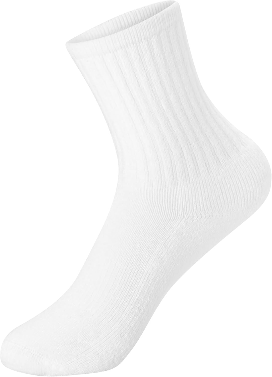 image:imageHanes Boys Noshow Socks Pack 12pack Athletic Socks for Kids Moisturewicking Cushioned ComfortWhite