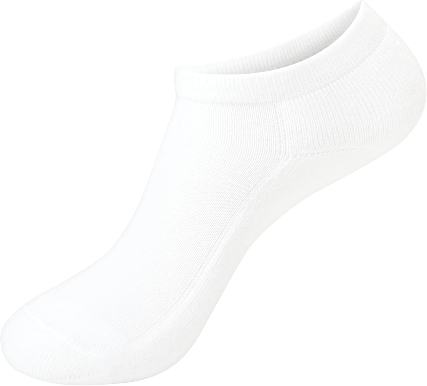 image:imageHanes Girls White Crew Ankle amp No Show Socks Pack Cushioned Socks Uniform Socks for Girls 12pairsWhite