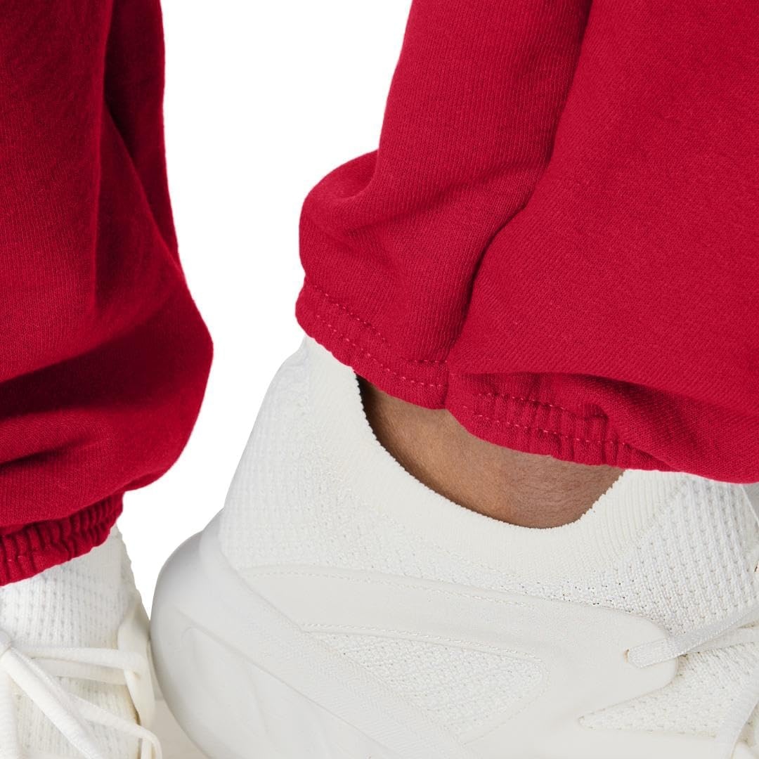 image:imageHanes Mens Ecosmart Best Sweatpants Athletic Lounge Pants with Ced CuffsDeep Red 1 Pack