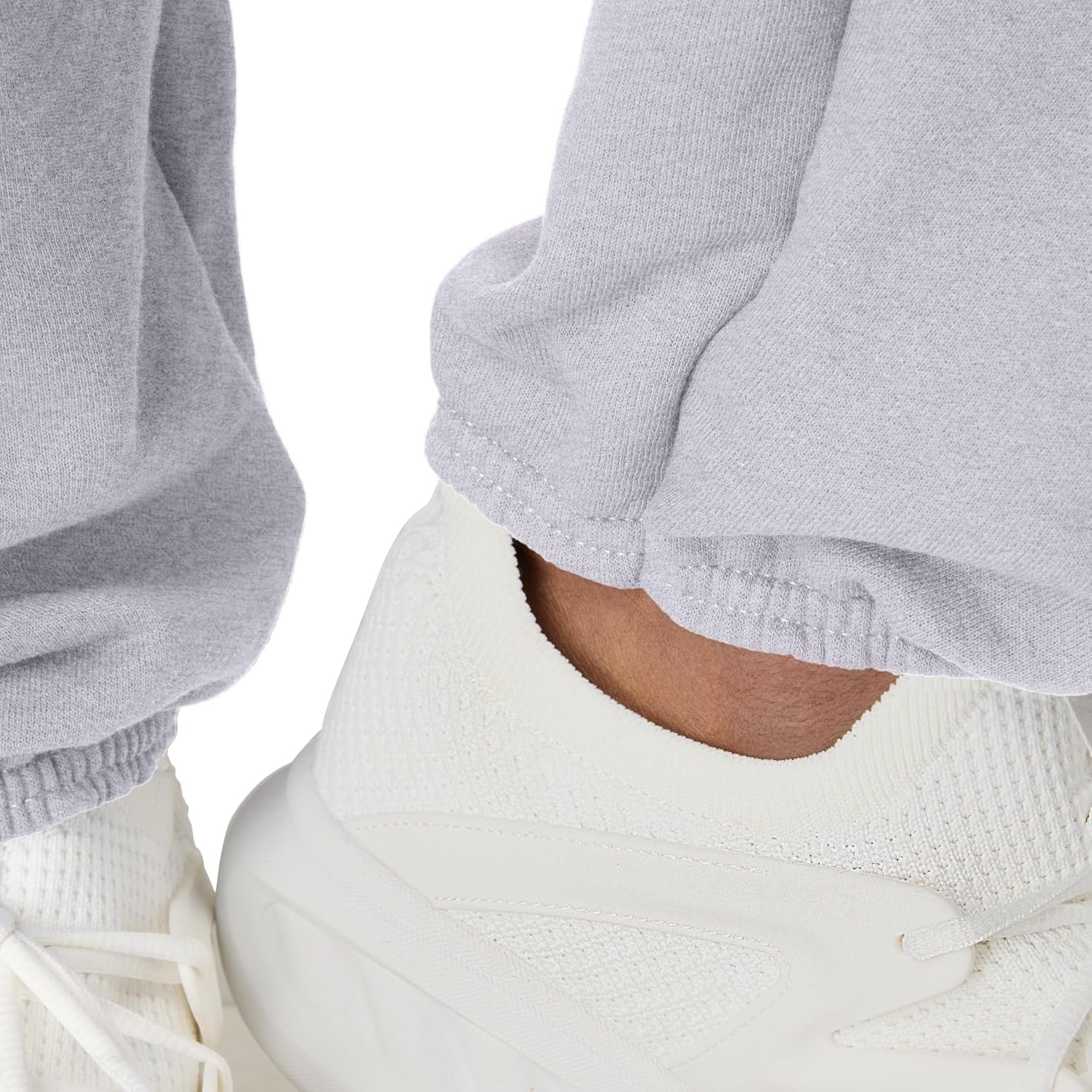 image:imageHanes Mens Ecosmart Best Sweatpants Athletic Lounge Pants with Ced CuffsLight Steel 1 Pack