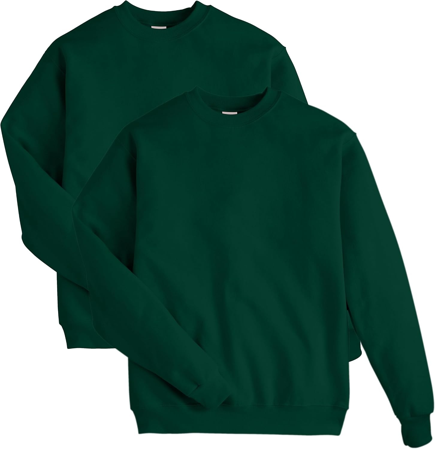 image:imageHanes Mens Sweatshirt EcoSmart Fleece Crewneck Sweatshirt Big amp Tall Available 1 or 2PackDeep Forest