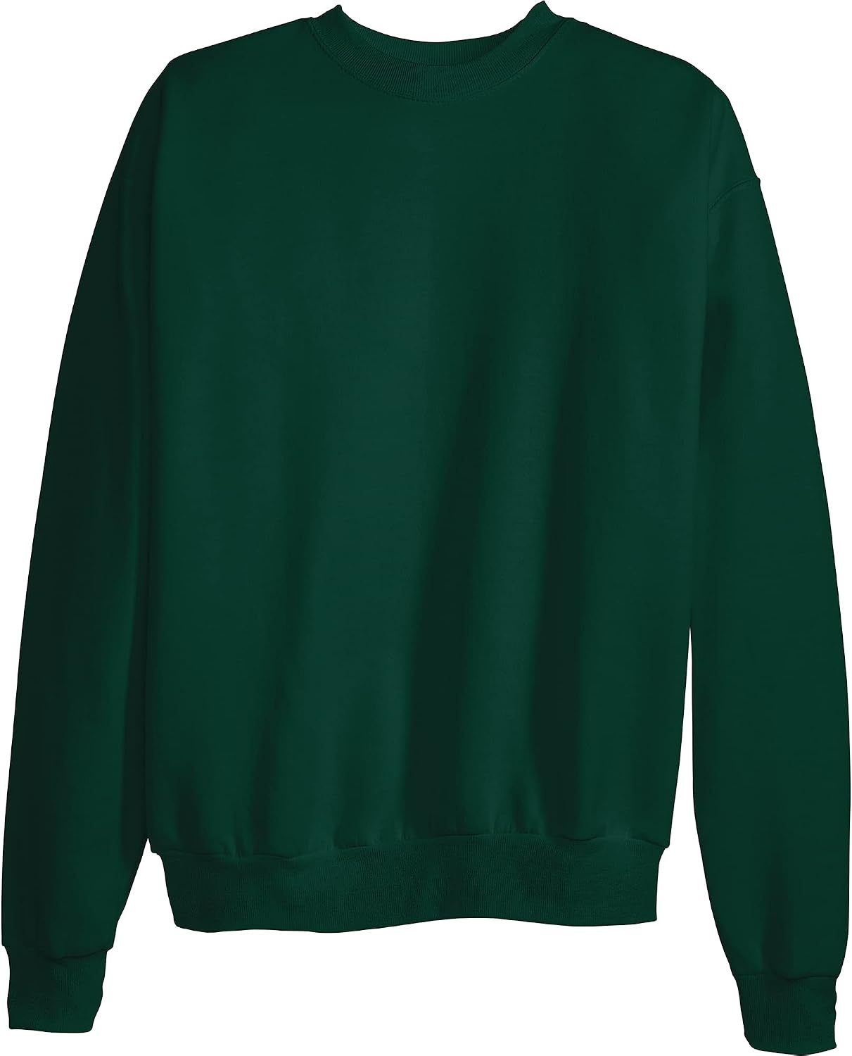 image:imageHanes Mens Sweatshirt EcoSmart Fleece Crewneck Sweatshirt Big amp Tall Available 1 or 2PackDeep Forest