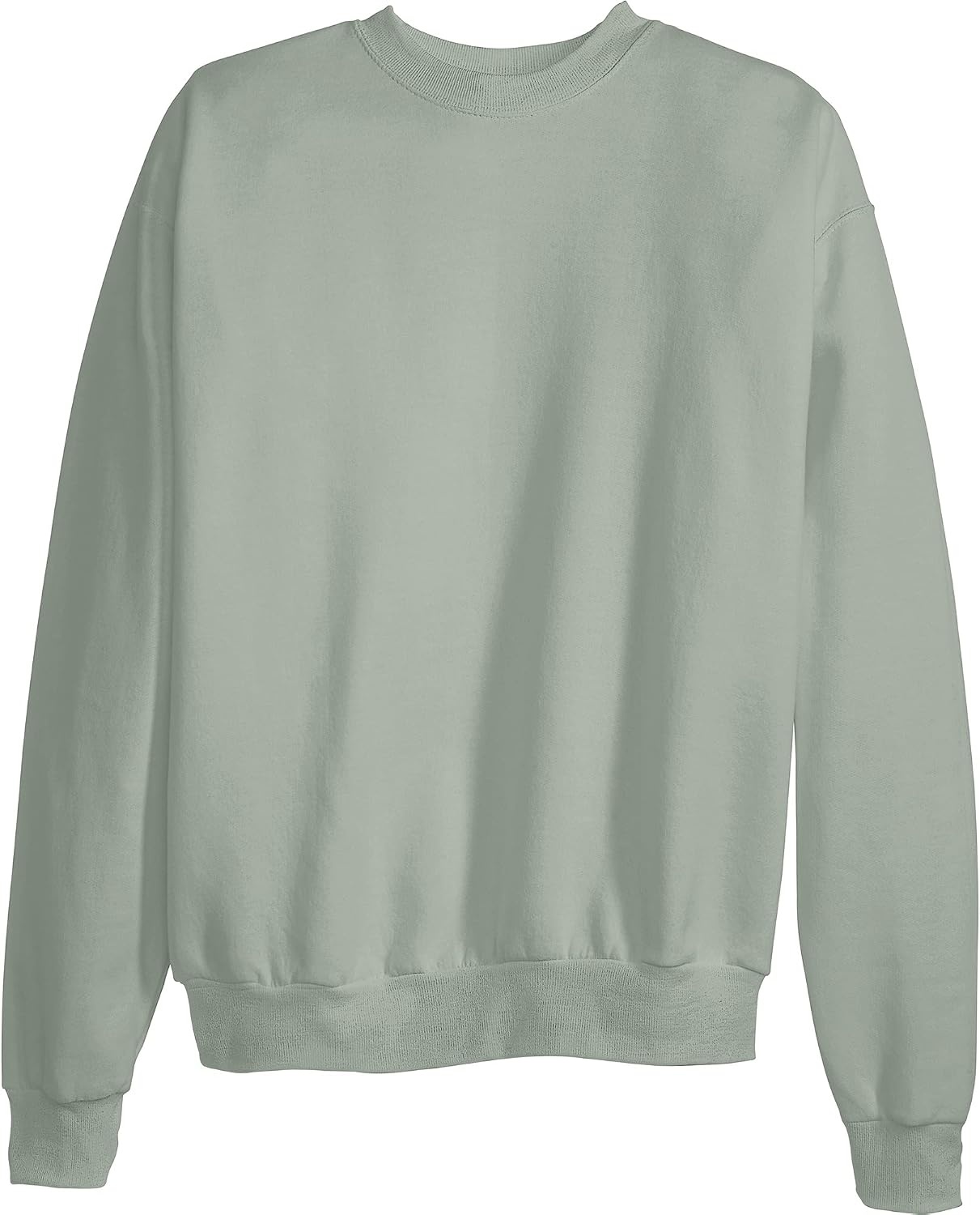 image:imageHanes Mens Sweatshirt EcoSmart Fleece Crewneck Sweatshirt Big amp Tall Available 1 or 2PackStonewashed Green 1 Pack