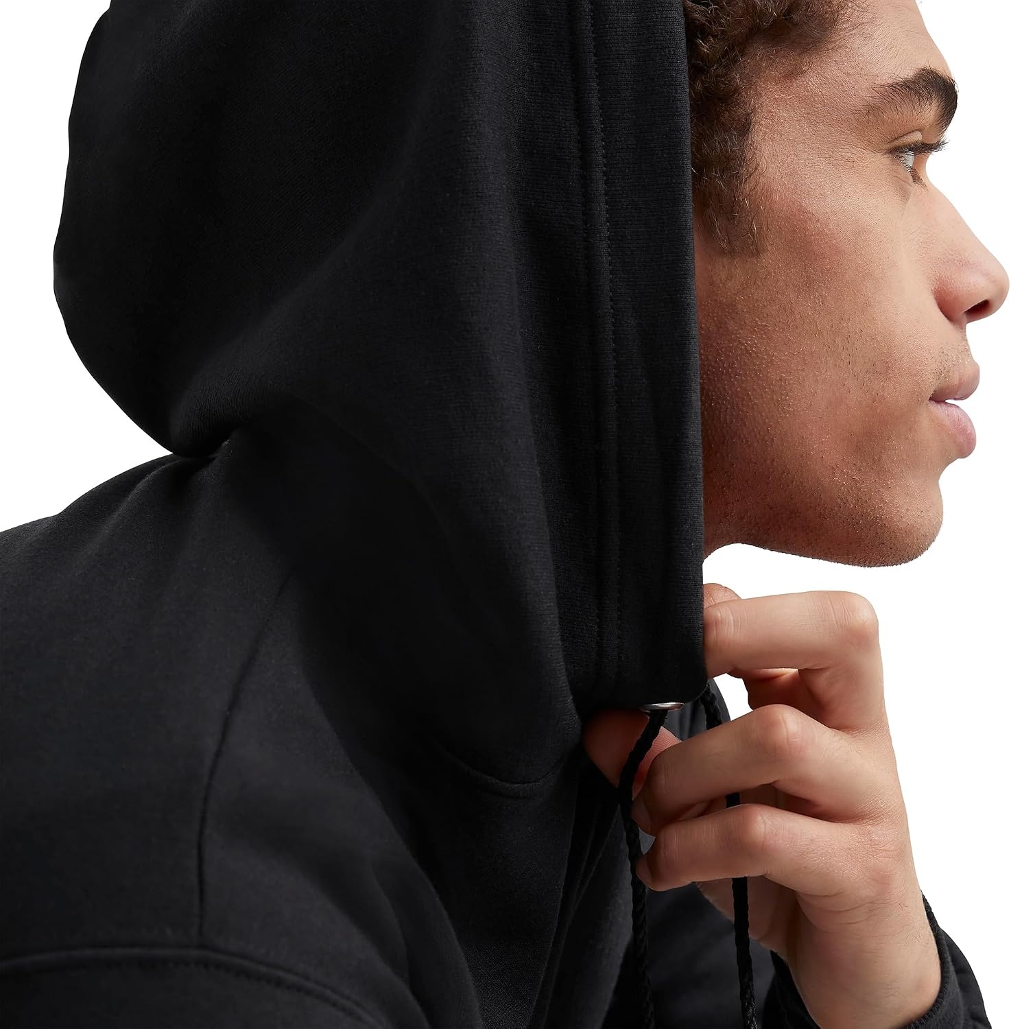 image:imageHanes Mens Zipup Hoodie Ecosmart Fleece Fullzip Hoodie for Men Hooded SweatshirtBlack