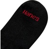 Hanes Boys’ Ankle Socks for Boys – Super Value 22-pack Quarter Socks – Lightweight Comfort – No Slip Fit Ez Sort(Black – 22 Pack)