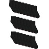 Hanes Boys’ Ankle Socks for Boys – Super Value 22-pack Quarter Socks – Lightweight Comfort – No Slip Fit Ez Sort(Black – 22 Pack)