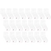 Hanes Boys’ Ankle Socks for Boys – Super Value 22-pack Quarter Socks – Lightweight Comfort – No Slip Fit Ez Sort(White – 22 Pack)