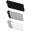 Hanes Boys’ Ankle Socks for Boys – Super Value 22-pack Quarter Socks – Lightweight Comfort – No Slip Fit Ez Sort(White/Gray/Black – 22 Pack)
