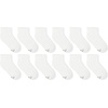 Hanes Boys’ No-show Socks Pack – 12-pack – Athletic Socks for Kids – Moisture-wicking, Cushioned Comfort(White)