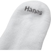 Hanes Boys’ No-show Socks Pack – 12-pack – Athletic Socks for Kids – Moisture-wicking, Cushioned Comfort(White)