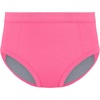 Hanes Girls’ Absorbency Briefs Underwear, 3 Pairs, Confident Nights Cotton Overnight Underwear for Girls(Grey/Aqua/Pink)