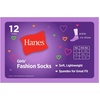 Hanes Girls’ Socks, Fashion Patterned Soft Socks, No Show, Ankle, and Crew, 12-pair Packs(Gray/Blue/Pink/Lavender)