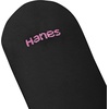 Hanes Girls’ White Crew, Ankle & No Show Socks Pack, Cushioned Socks, Uniform Socks for Girls, 12-pairs(Black)