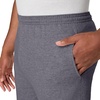 Hanes Men’s EcoSmart Sweatpants, Athletic Lounge Pants with Pockets, Open Hem Bottom, Fleece Pants(Charcoal Heather)