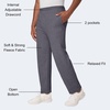 Hanes Men’s EcoSmart Sweatpants, Athletic Lounge Pants with Pockets, Open Hem Bottom, Fleece Pants(Charcoal Heather)
