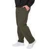 Hanes Men’s EcoSmart Sweatpants, Athletic Lounge Pants with Pockets, Open Hem Bottom, Fleece Pants(Fatigue Green)