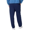 Hanes Men’s EcoSmart Sweatpants, Athletic Lounge Pants with Pockets, Open Hem Bottom, Fleece Pants(Navy)