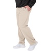 Hanes Men’s EcoSmart Sweatpants, Athletic Lounge Pants with Pockets, Open Hem Bottom, Fleece Pants(Sand)