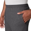 Hanes Men’s EcoSmart Sweatpants, Athletic Lounge Pants with Pockets, Open Hem Bottom, Fleece Pants(Smoke Gray)