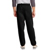 Hanes Men’s Ecosmart Best Sweatpants, Athletic Lounge Pants with C”ed Cuffs(Black – 2 Pack)