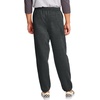 Hanes Men’s Ecosmart Best Sweatpants, Athletic Lounge Pants with C”ed Cuffs(Charcoal Heather – 2 Pack)