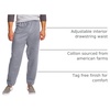 Hanes Men’s Ecosmart Best Sweatpants, Athletic Lounge Pants with C”ed Cuffs(Light Steel – 1 Pack)