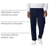 Hanes Men’s Ecosmart Best Sweatpants, Athletic Lounge Pants with C”ed Cuffs(Navy – 1 Pack)