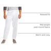 Hanes Men’s Ecosmart Best Sweatpants, Athletic Lounge Pants with C”ed Cuffs(White – 1 Pack)