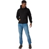 Hanes Men’s Hoodie – EcoSmart Fleece Hooded Sweatshirt for Men & Women – Midweight Fleece – Big & Tall Available(Black)