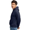 Hanes Men’s Hoodie – EcoSmart Fleece Hooded Sweatshirt for Men & Women – Midweight Fleece – Big & Tall Available(Heather Navy)