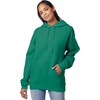 Hanes Men’s Hoodie – EcoSmart Fleece Hooded Sweatshirt for Men & Women – Midweight Fleece – Big & Tall Available(Kelly Green)