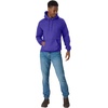 Hanes Men’s Hoodie – EcoSmart Fleece Hooded Sweatshirt for Men & Women – Midweight Fleece – Big & Tall Available(Purple)