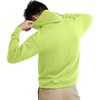 Hanes Men’s Hoodie – EcoSmart Fleece Hooded Sweatshirt for Men & Women – Midweight Fleece – Big & Tall Available(Safety Green)