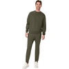 Hanes Men’s Joggers, EcoSmart Fleece Sweatpants for Men, Men’s Lounge Pants, 30.5″(Fatigue Green)
