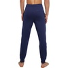 Hanes Men’s Joggers, EcoSmart Fleece Sweatpants for Men, Men’s Lounge Pants, 30.5″(Navy)