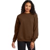 Hanes Men’s Sweatshirt, EcoSmart Fleece Crewneck Sweatshirt, Big & Tall Available, 1 or 2-Pack(Army Brown – 1 Pack)