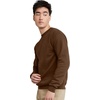 Hanes Men’s Sweatshirt, EcoSmart Fleece Crewneck Sweatshirt, Big & Tall Available, 1 or 2-Pack(Army Brown – 1 Pack)