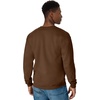 Hanes Men’s Sweatshirt, EcoSmart Fleece Crewneck Sweatshirt, Big & Tall Available, 1 or 2-Pack(Army Brown)