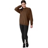 Hanes Men’s Sweatshirt, EcoSmart Fleece Crewneck Sweatshirt, Big & Tall Available, 1 or 2-Pack(Army Brown)