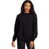 Hanes Men’s Sweatshirt, EcoSmart Fleece Crewneck Sweatshirt, Big & Tall Available, 1 or 2-Pack(Black – 2 Pack)