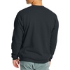 Hanes Men’s Sweatshirt, EcoSmart Fleece Crewneck Sweatshirt, Big & Tall Available, 1 or 2-Pack(Black – 2 Pack)